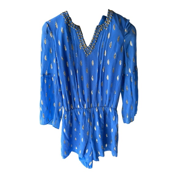Lilly Pulitzer Romper light blue sz XS - Picture 2 of 6